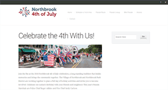Desktop Screenshot of northbrook4thofjuly.com